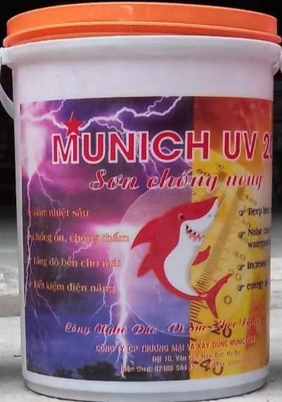 Sơn chống nóng Munich UV 20 - 2kg